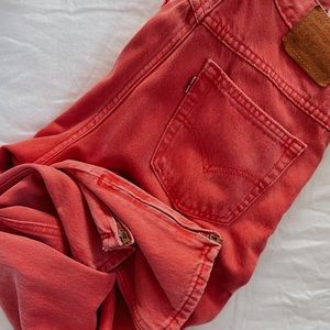 Levi’s high waist ankle mom jean